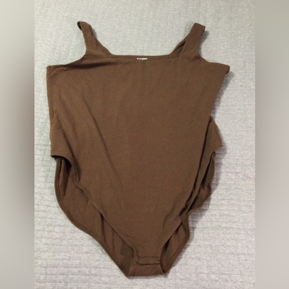 Lot of 2 Old Navy Square-Neck Tank Top Bodysuits Size 4X NWOT - Picture 3 of 10